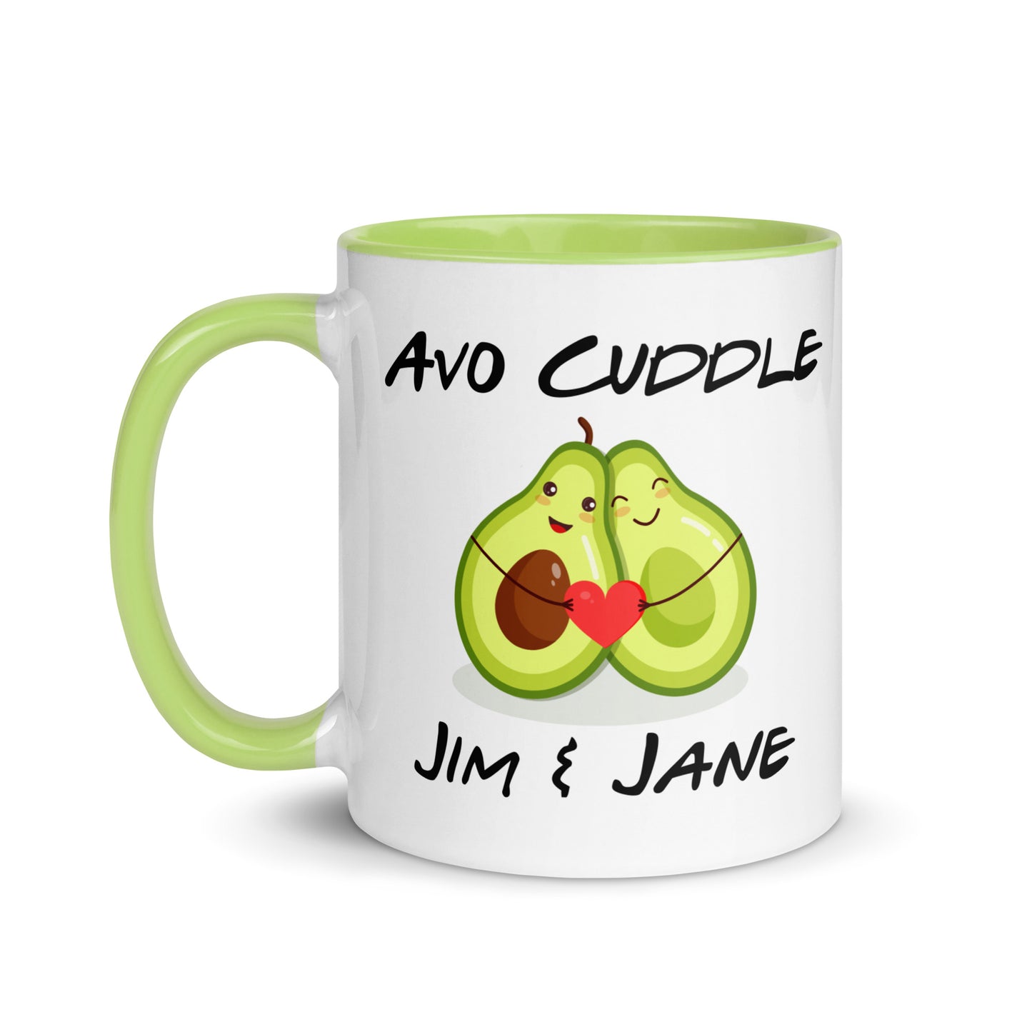 Avo Cuddle Personalised Mug