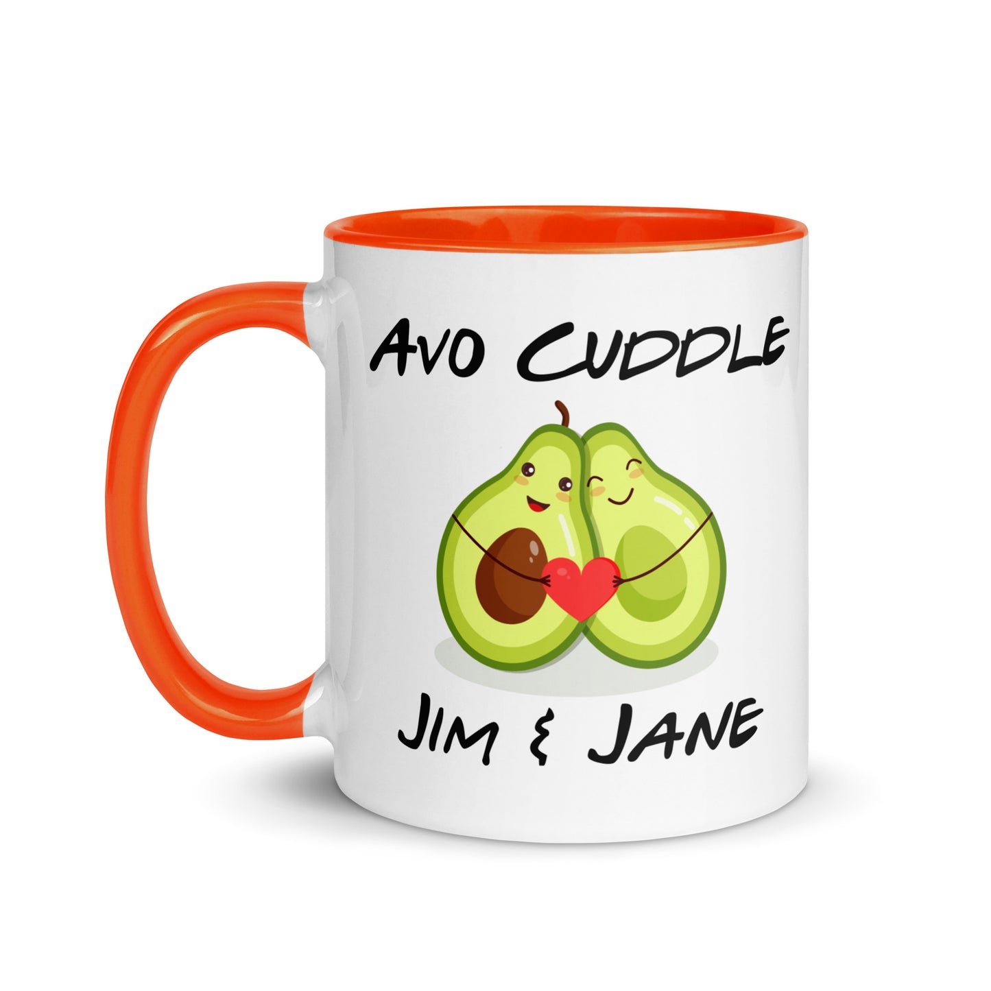 Avo Cuddle Personalised Mug