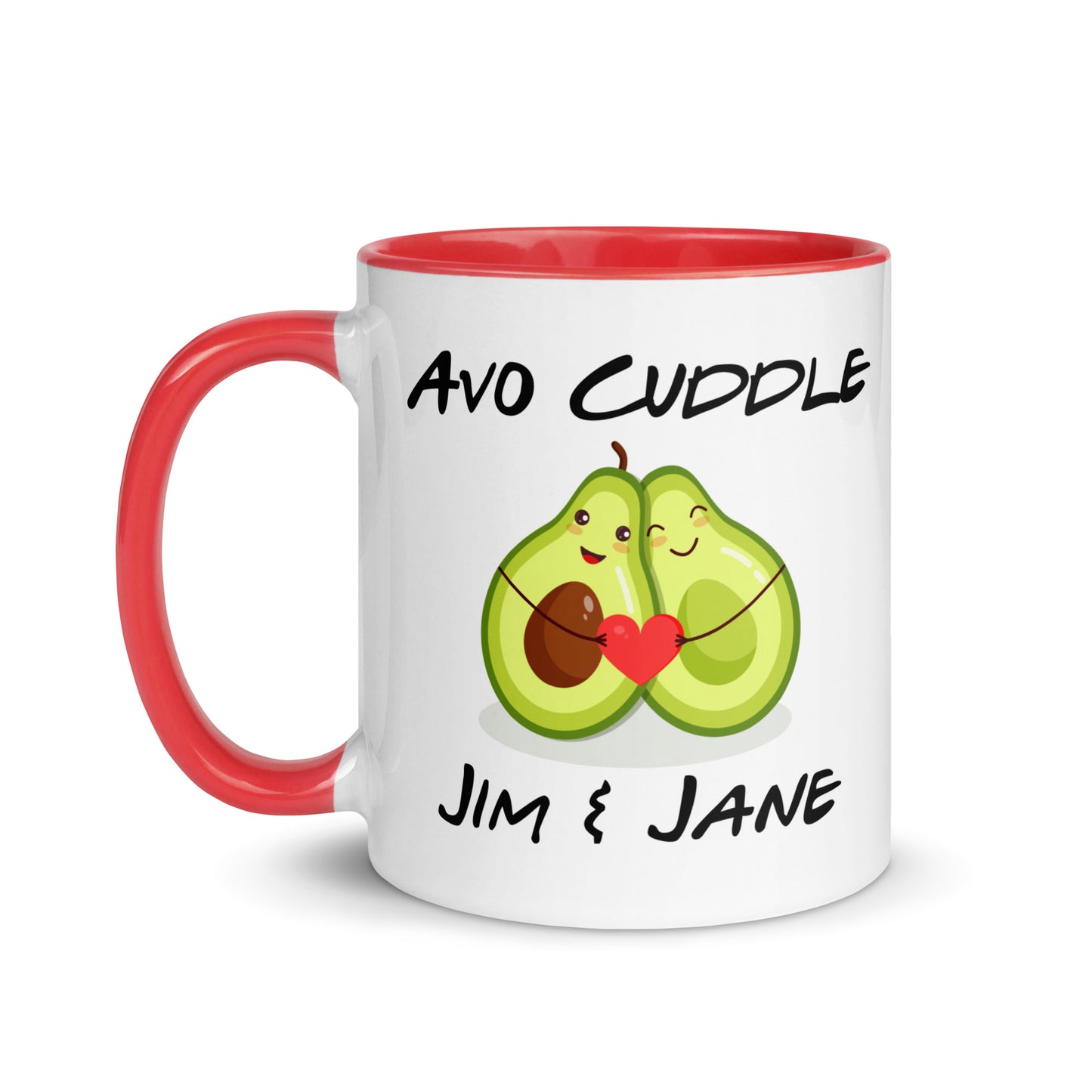 Avo Cuddle Personalised Mug