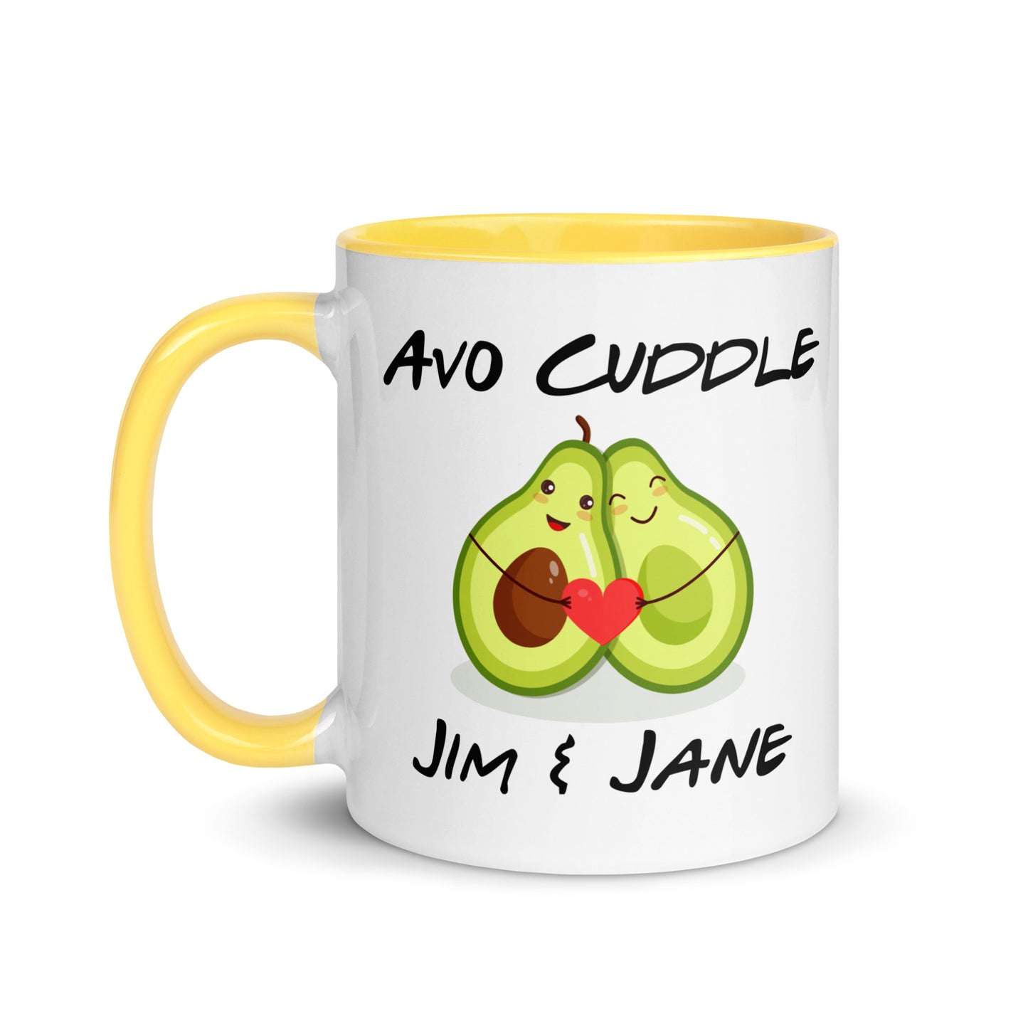 Avo Cuddle Personalised Mug